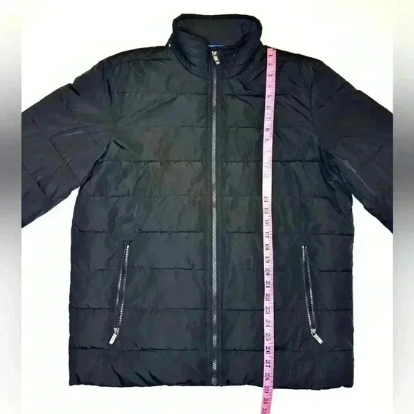 Weatherproof Men’s Ultra Luxe Water Resistant Jacket (LARGE, BLACK) - Picture 2 of 11